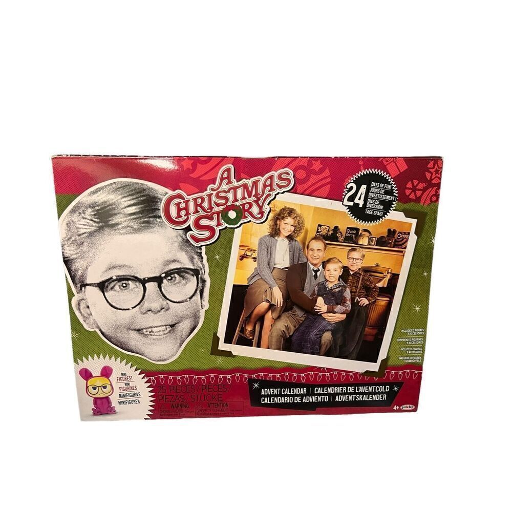 A Christmas Story Christmas Advent Calendar 25 Mini Figures Pieces - New